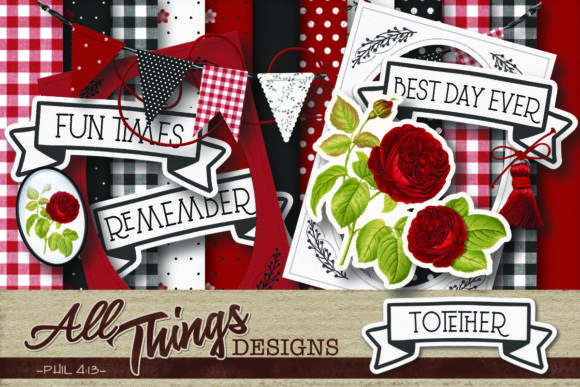 Download Together Scrapbook Kit - Book Collection