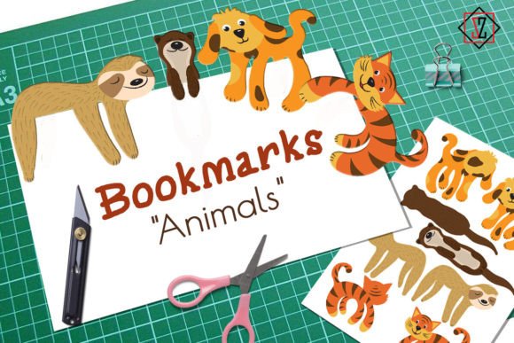 Download Bookmarks "Animals". DIY Crafts. - Book Collection