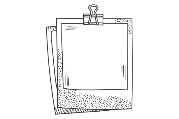 Download Hand Drawn Photo Frame for Scrapbooking - Book Collection