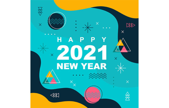 Download Happy New Year Holiday Greeting Card - Holiday greeting card Collection