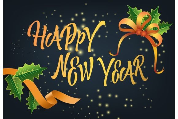 Download Happy New Year Festive Card Design. Mist - Festive card Collection