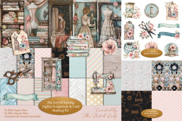 Download The Joy of Sewing Scrapbook Kit - Book Collection
